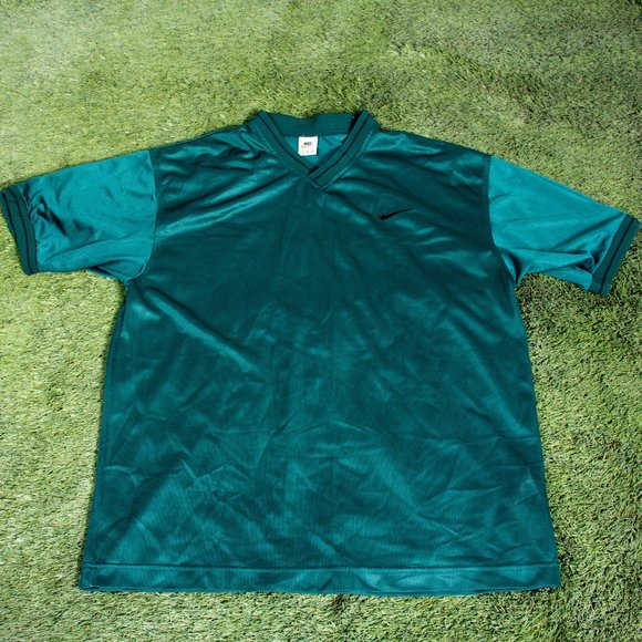 Vintage 90's Nike Mesh V-Neck T-Shirt